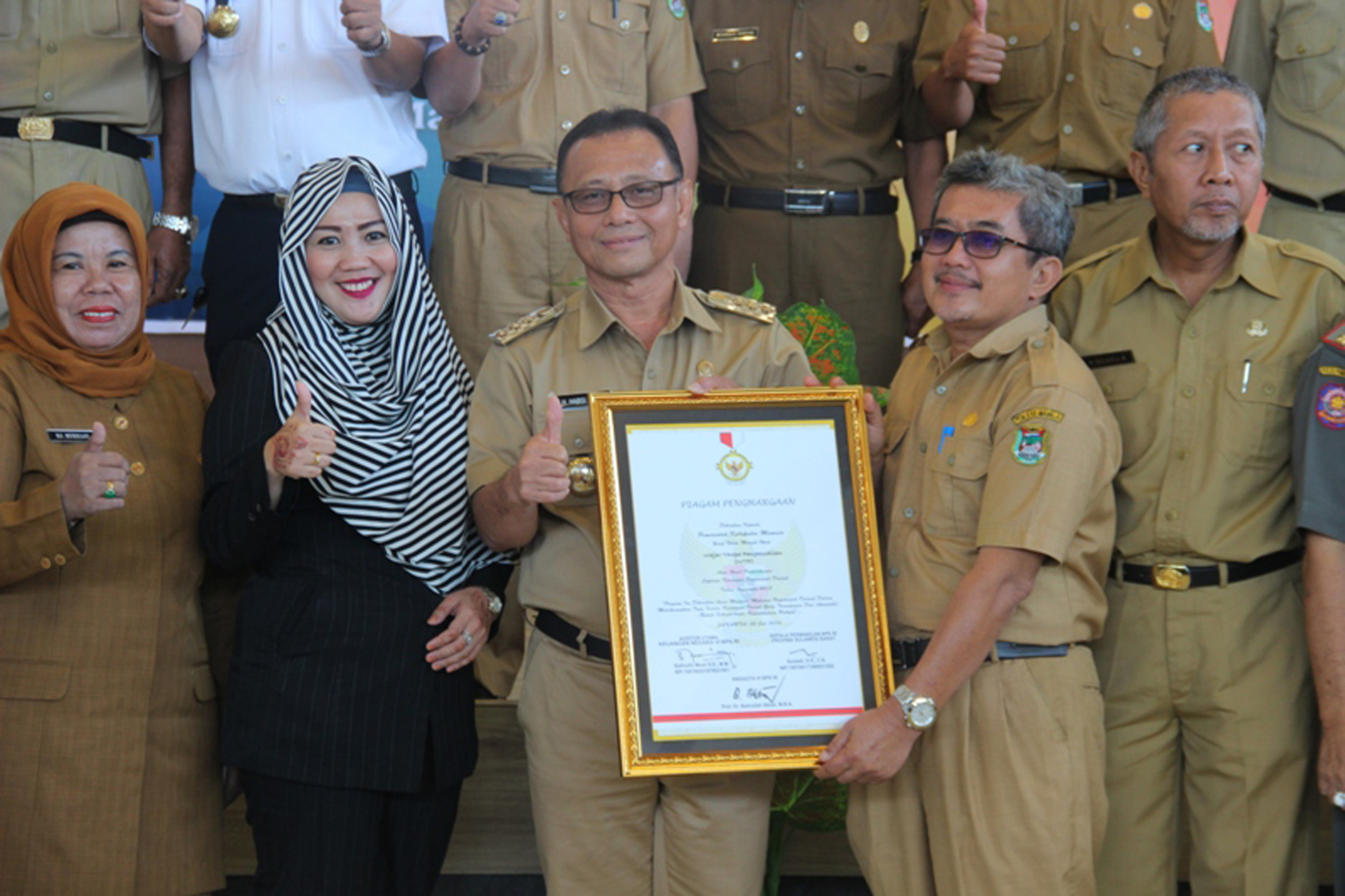 Laporan keuangan Pemerintahan Habsi Irwan Raih WTP