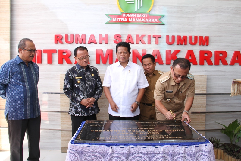 RSU Mitra Manakarra di Resmikan oleh Empat Bupati di SulBar