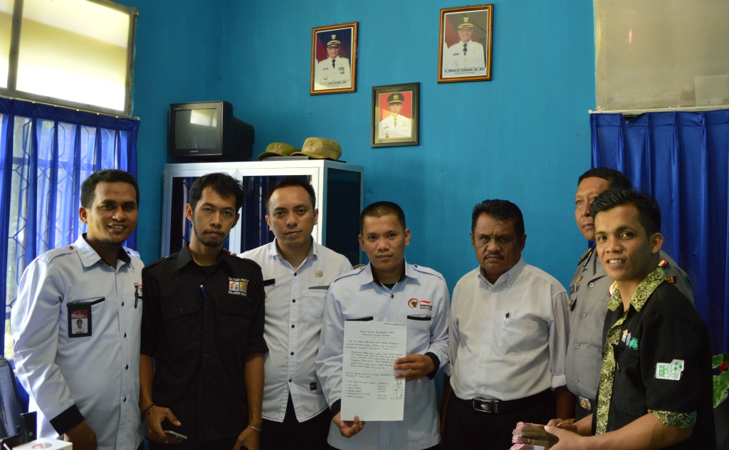 Dugaan Maladministrasi lurah Rangas Kembalikan Dana Proyek