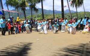 lomba balap karung Yayasan Karampuang dan PTTEP lakukan Annual SIOLA Gathering 2016