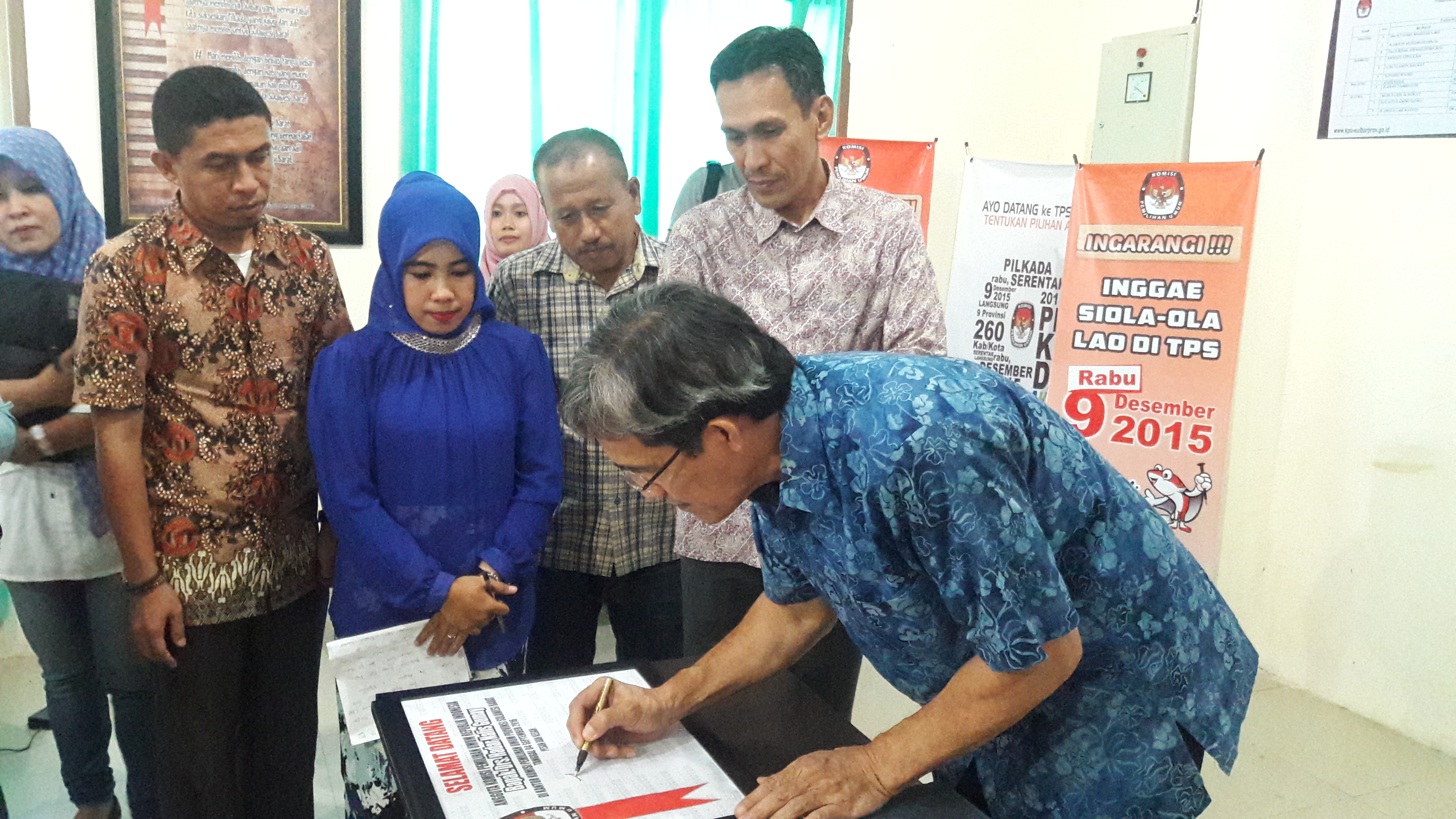 Sinergitas KPU SulBar Dan Media