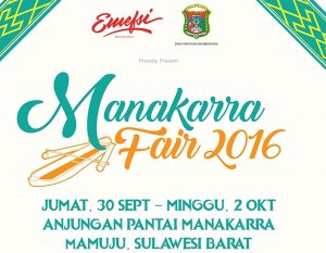 Manakarra Fair 2016 Dibalut Sekomandi