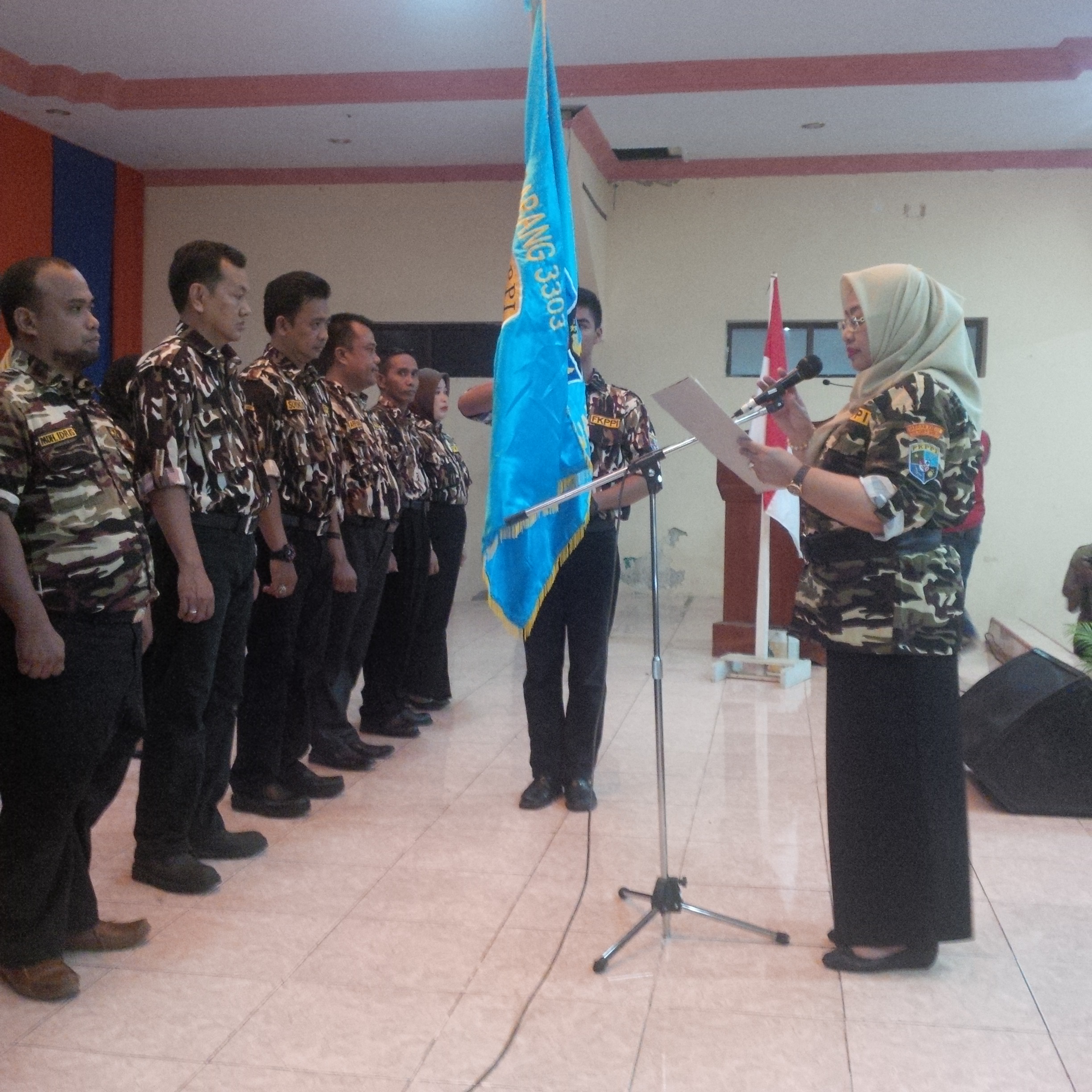 Istri Gubernur lantik FKPPI Kabupaten Polman.