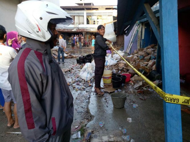 Tiga Ruko di Tarailu Terbakar