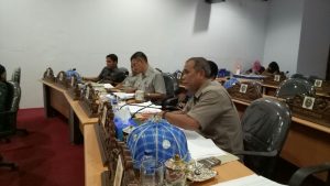 Rapat TAPD ; Ketua DPRD Mateng , Anggota DPRD Sempat Bersitegang.