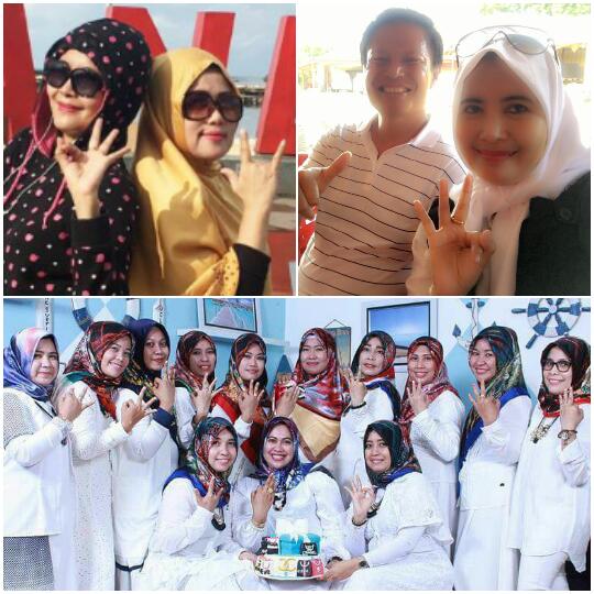 Ibu-Ibu Cantik Ini Gencar Kampanyekan ABM-Enny