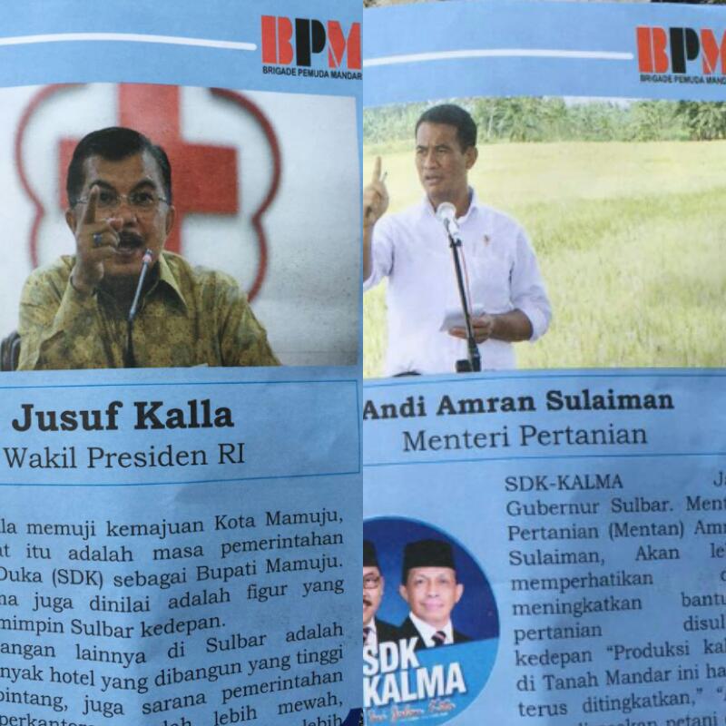 Diduga Tim SDK-KK Catut Nama Wapres, Maenunis; Tunggu Saja JK Bilang Apa!