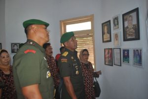 DANREM DAMPINGI KASDAM VII HADIRI HAUL 70 TAHUN GUGURNYA PAHLAWAN ANDI MAKKASAU PARENRENGI DAN ANDI ABDULLAH BAU MASSEPE