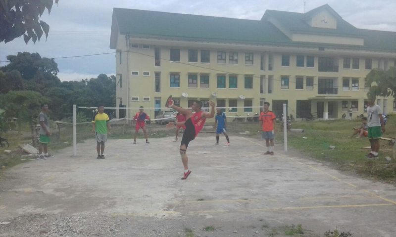 Makorem 142 Tatag Jadi Sasaran Sepak Takraw