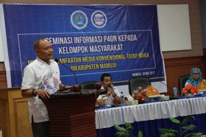 Asisten I bidang pemerintahan dan kesejahtraan rakyat kabupaten mamuju saat memberikan sambutan (2) Tidak Ada Kata Lain Untuk Tidak Berantas Narkoba