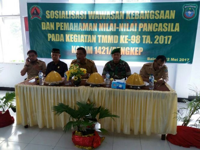 Wawasan Kebangsaan ; TMMD 98 di Pangkep