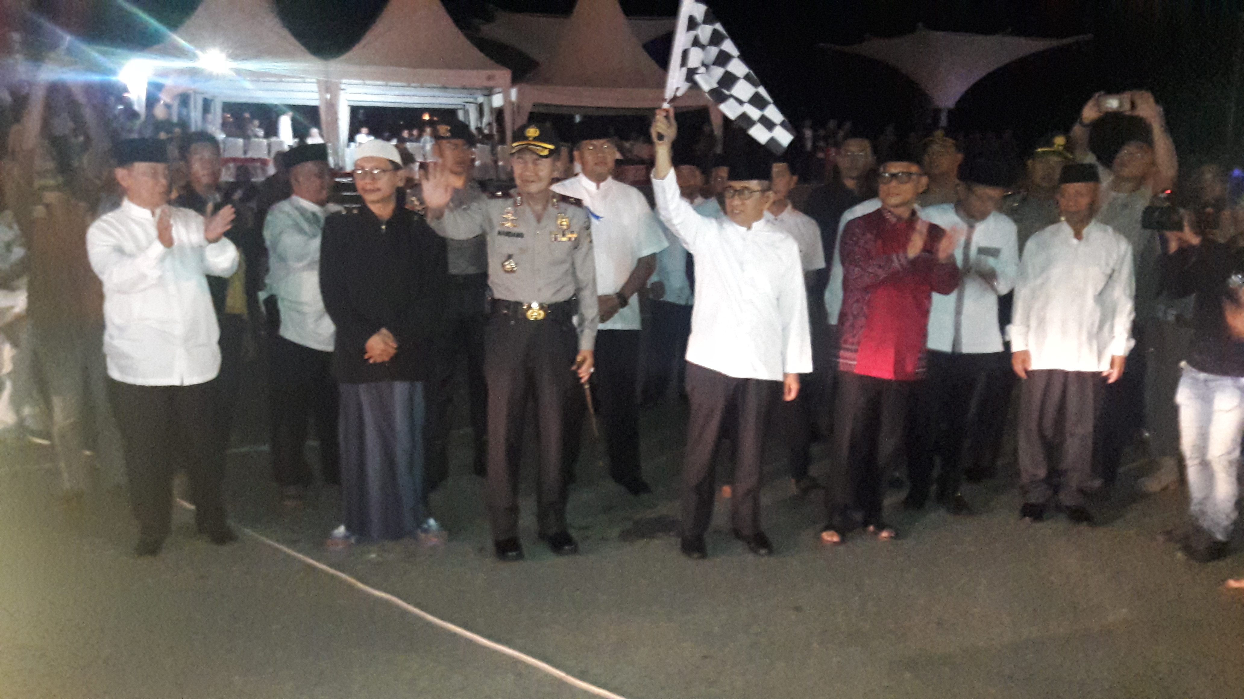 Pawai Takbir Idul Fitri 1438 H di Mamuju