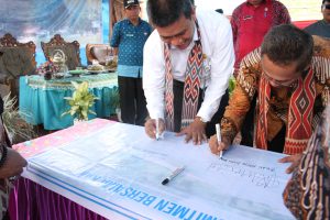 IMG_2199 Wakil Bupati Promosikan Sekomandi Dipencanangan Kampung KB
