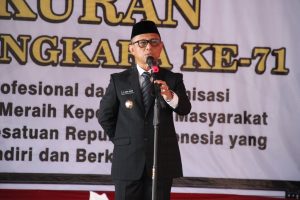 IMG_4247 Bupati Puji Kepolisian di HUT Bhayangkara ke 71