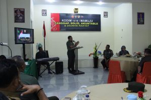 IMG_8411 Tim WASEV TMMD Kunjungi KODIM Mamuju