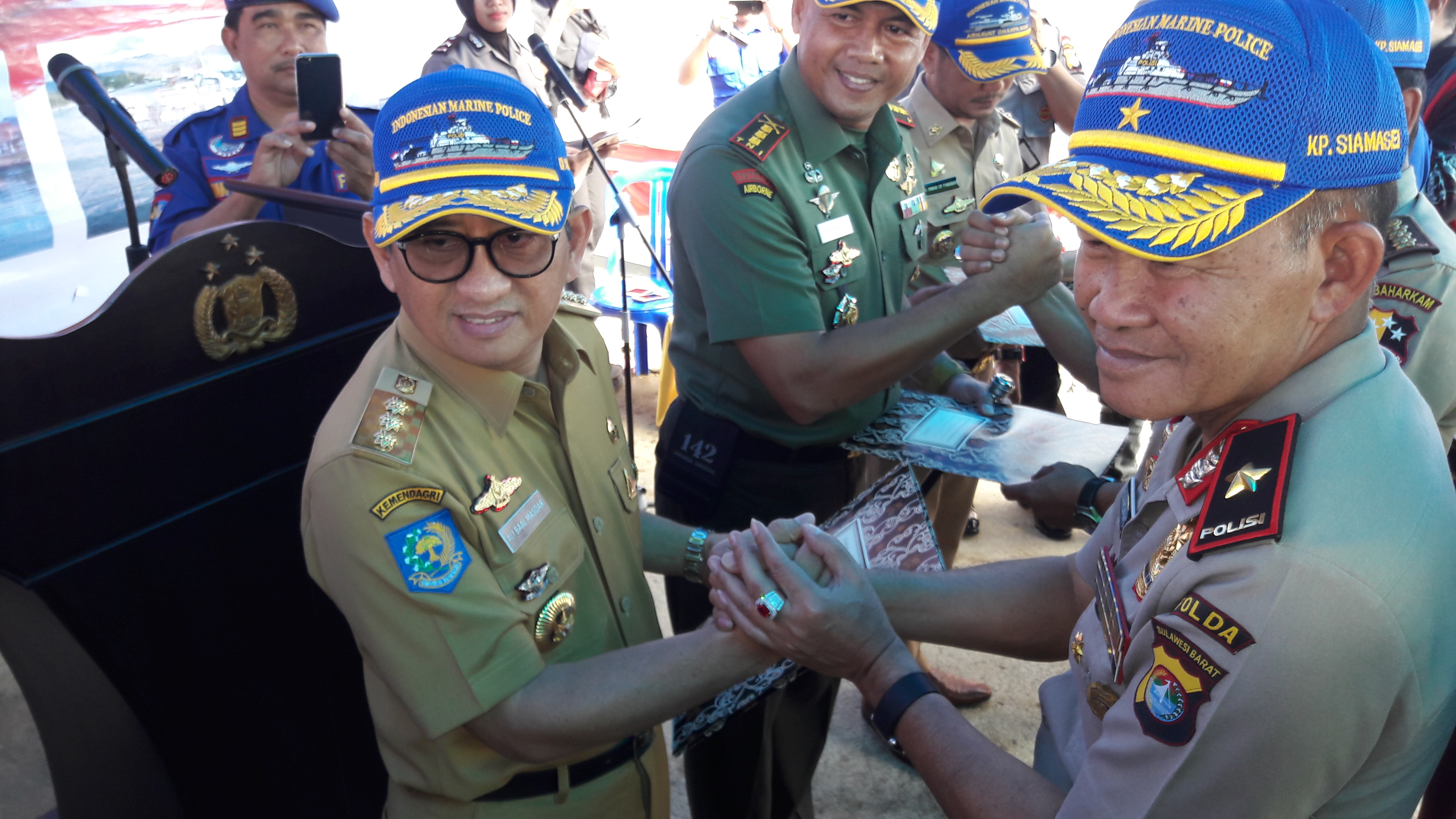 KP C1 XXXIII-3003 Siamasei Siap Menjaga Perairan Sulbar