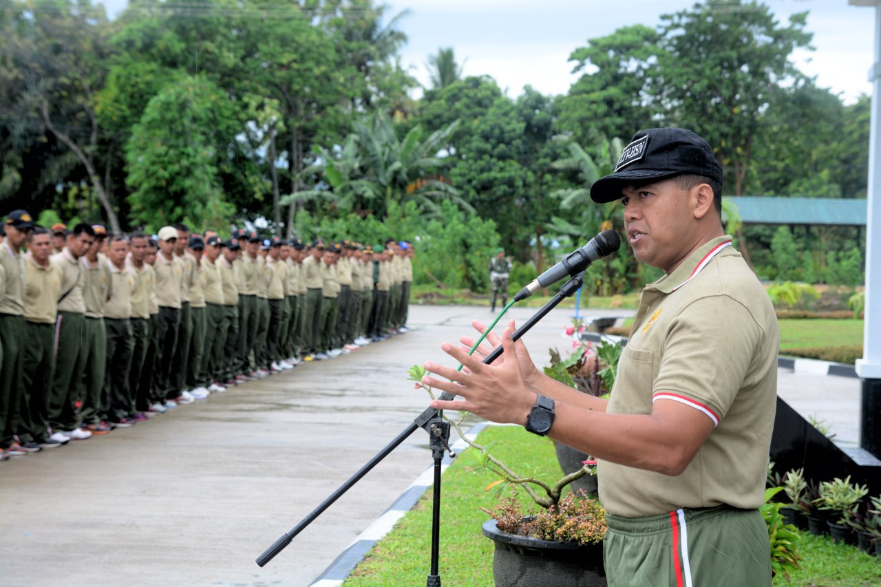 Danrem 142 Tatag  ; Organisasi Besar dan Hebat Di Awali Dari Pribadi 