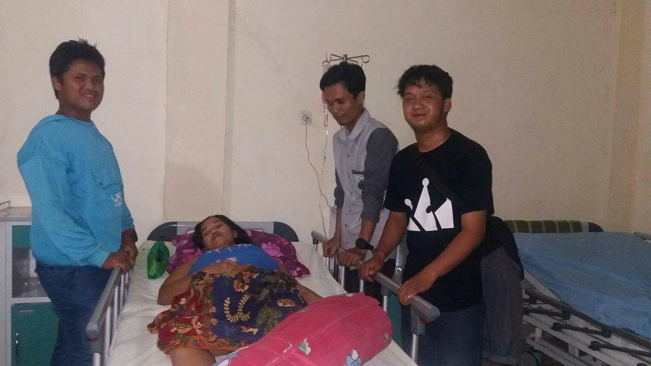 Mari Bantu Pengobatan Ibu Nur Penderita Tumor di Polman