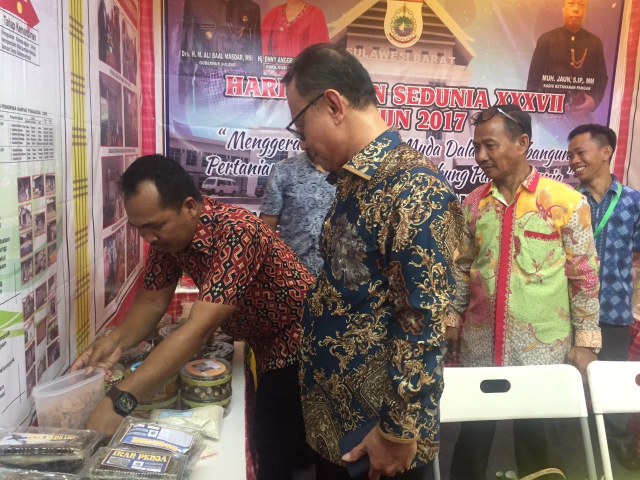 Hari Pangan Sedunia , Bupati Mamuju Ajak Pemuda Tingkatkan Pangan Daerah