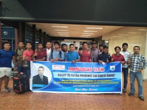Tim Rugby Sulbar Ikuti Kejurnas Event Road To Asean Games