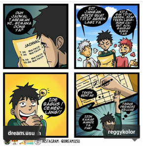 USU ; Tim Dream Menyongsong Integritas Dengan Menjadi Mahasiswa Berkualitas