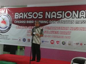 LKPN Sulbar Gelar Baksos Nasional Operasi Bibir Sumbing Dan Sunatan Massal