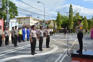 13 Bintara Polres Mamuju Naik Pangkat