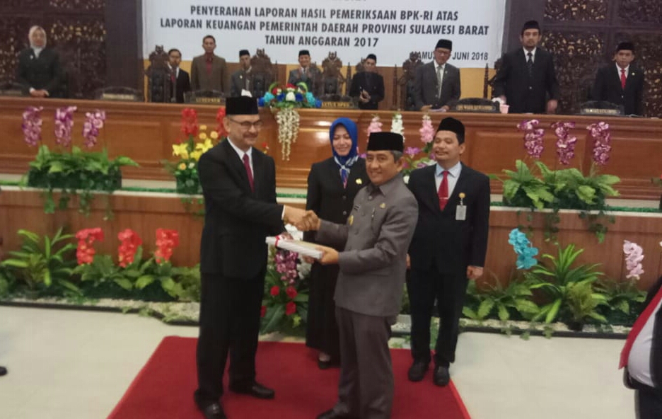 Sulbar Kembali Raih Opini WTP