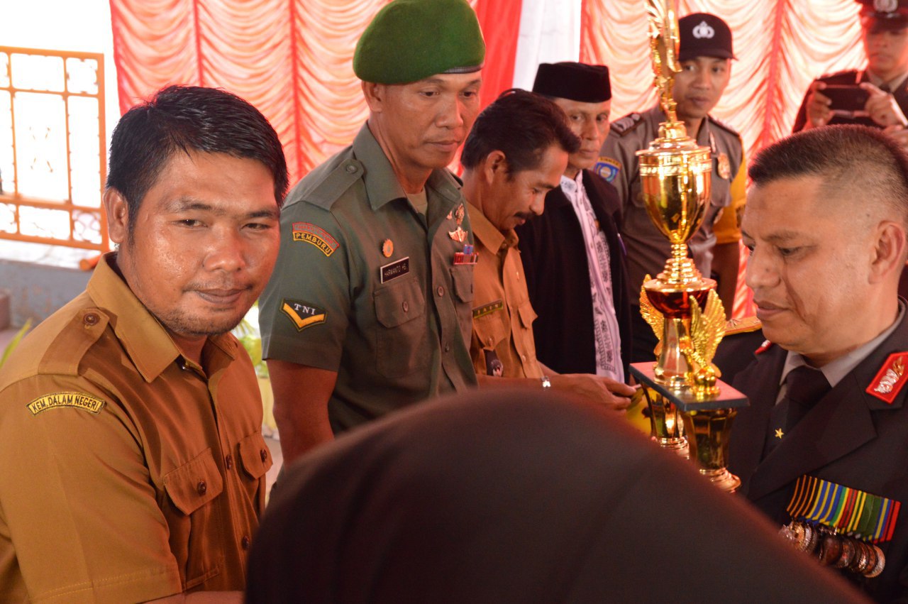 Pesan Dandim 1402 Polmas Kepada Juara Implementasi 4 Pilar