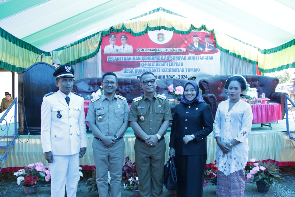 Pasca Pilkades Serentak Kades Buana Sakti Terakhir di Lantik