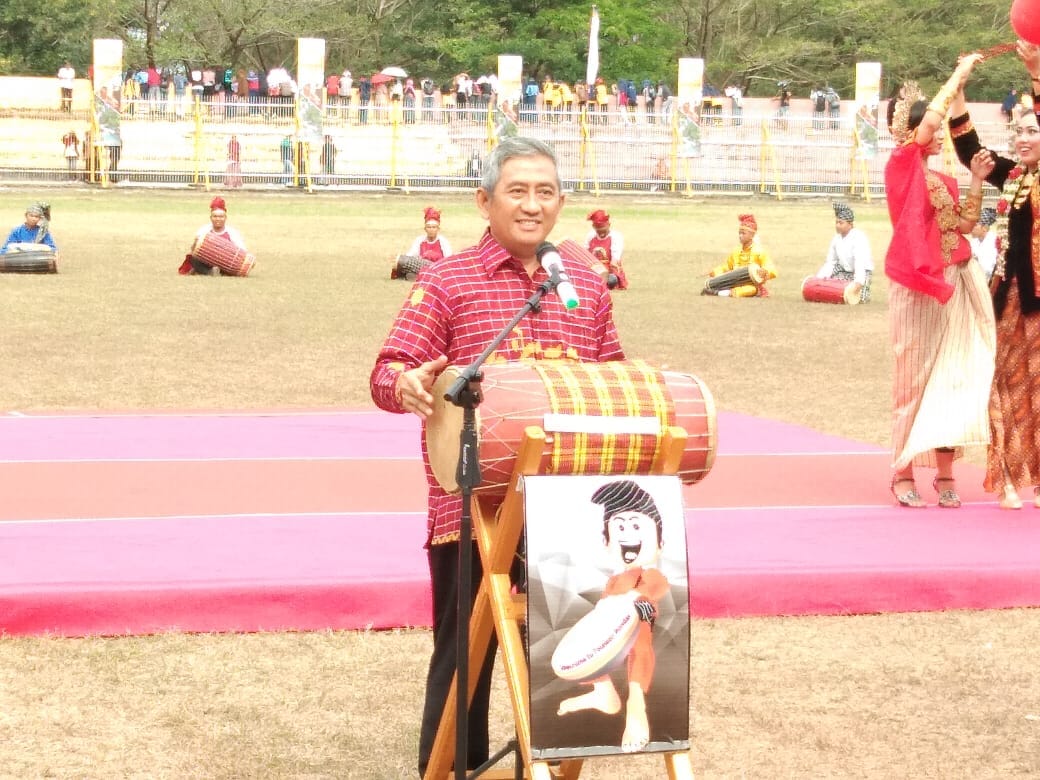 Opening Ceremony PIFAF 2018, ABM Apresiasi Pemkab Polman