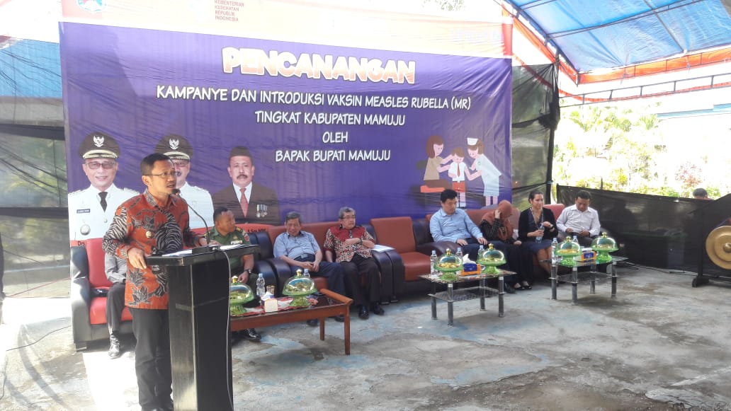 Wakil Bupati Target Pencanangan Imunisasi Campak & Rubella di Mamuju Capai 73%