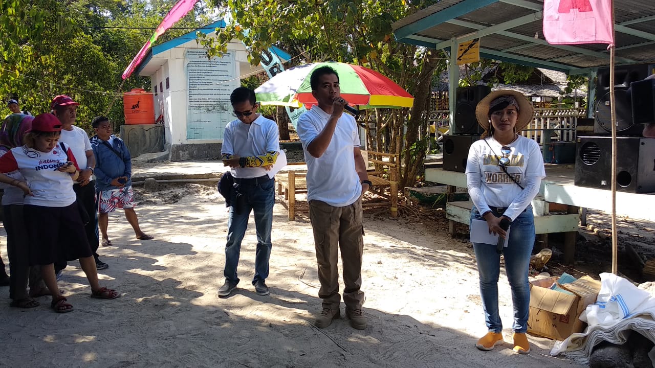 IMG-20180819-WA0041 BKIPM Mamuju Gelar GBPL di Pulau Karampuang