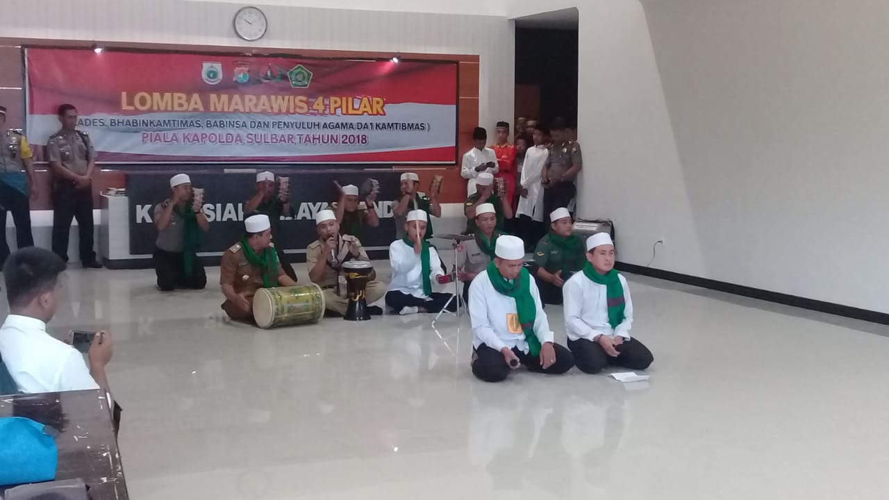 Polda Sulbar Gelar Lomba Marawis