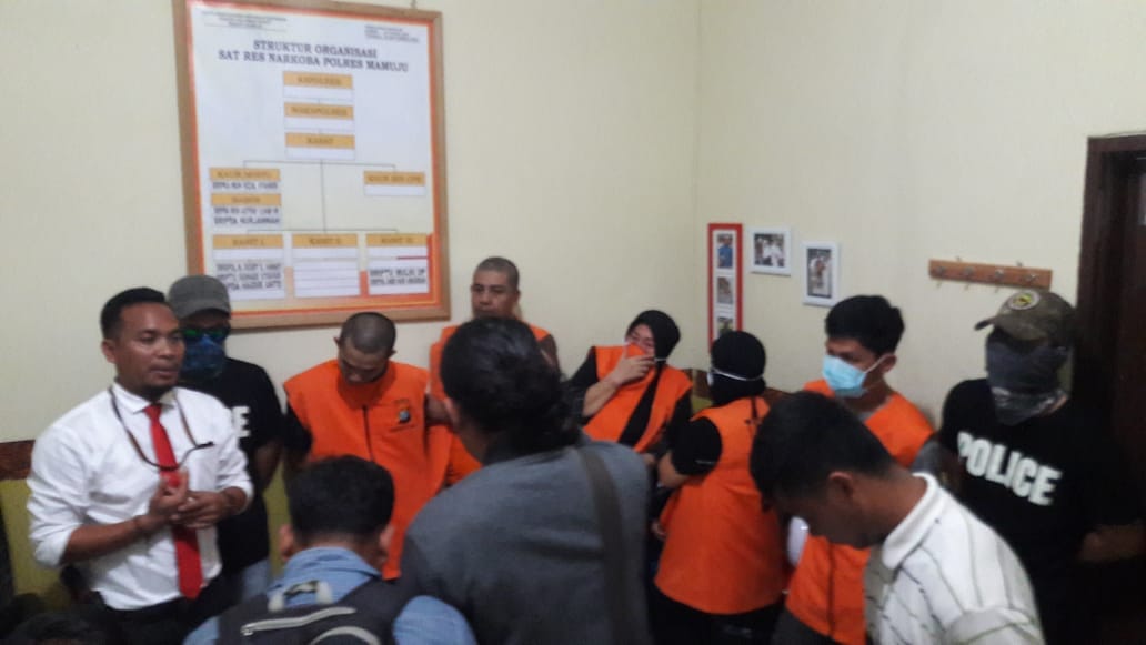 Terlibat Narkotika, 2 Pemuda diamankan Polres Mamuju