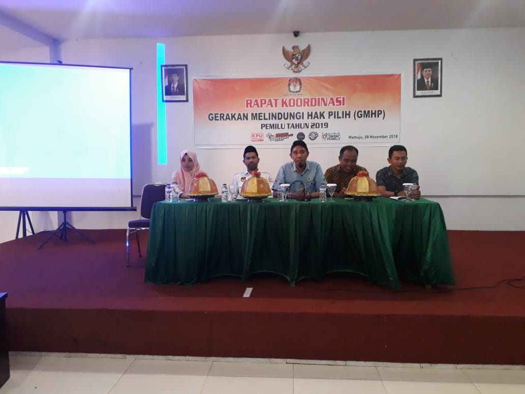 KPU Mamuju Gelar Rakor GMHP