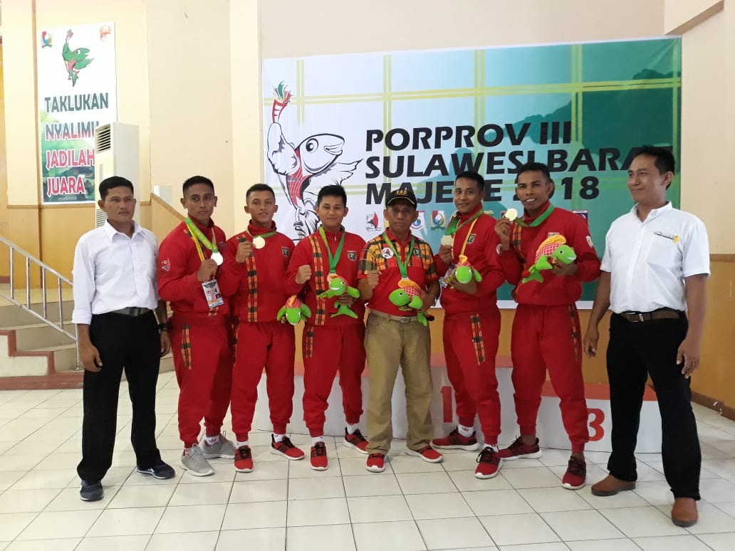 Polman Raih Juara Umum Yongmoodo Dilaga Porprov Sulbar