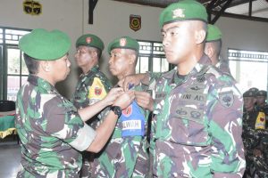 Yonif 721/Makkasau Gelar Latihan Posko 1