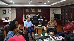 Bahas Pemilu Damai Lukman Said Temui Zulkifli Hasan