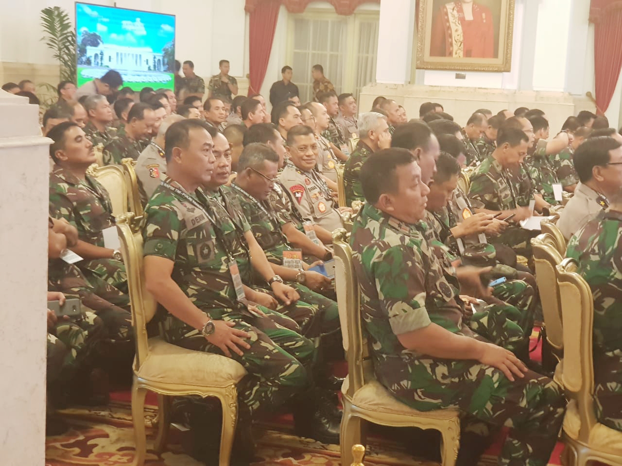 Sukseskan Pemilu 2019 Kapolda Sulbar Ikuti Rapim TNI/POLRI