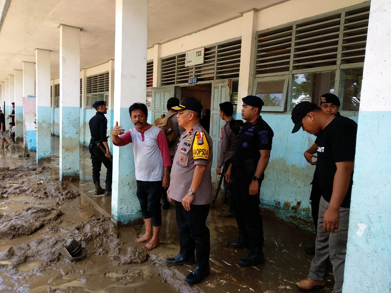 Kapolda Tinjau Lokasi Dampak Banjir di Bebanga