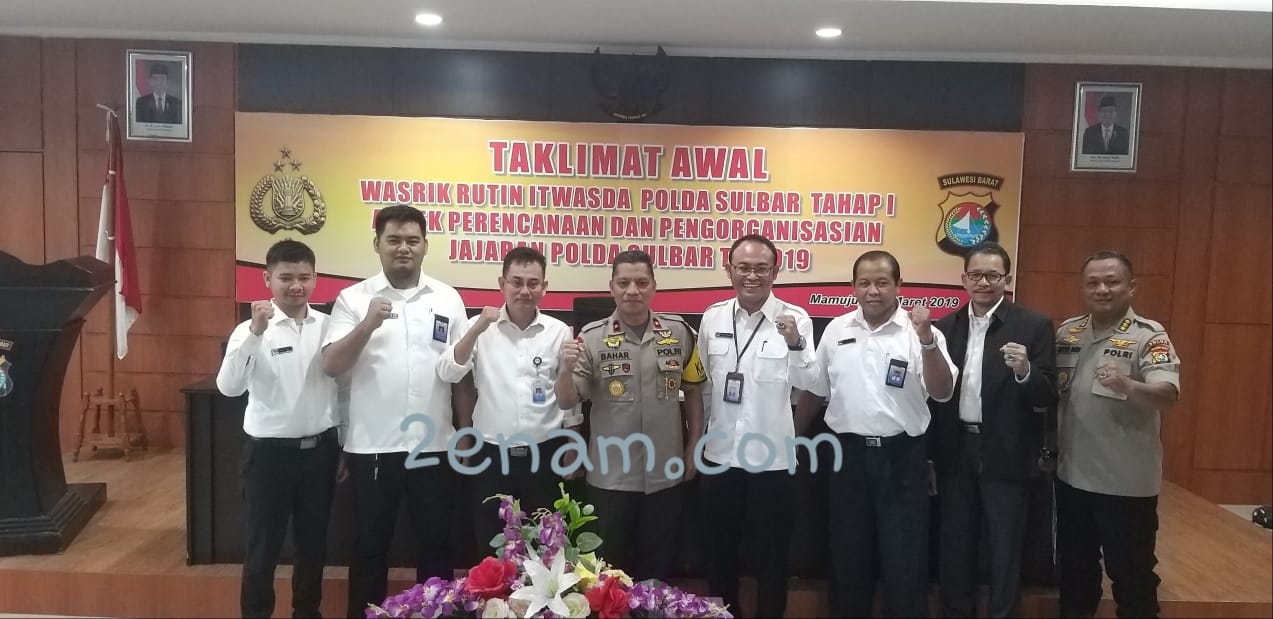 Taklimat Awal Wasrik Rutin Tahap I Itwasda Polda Sulbar