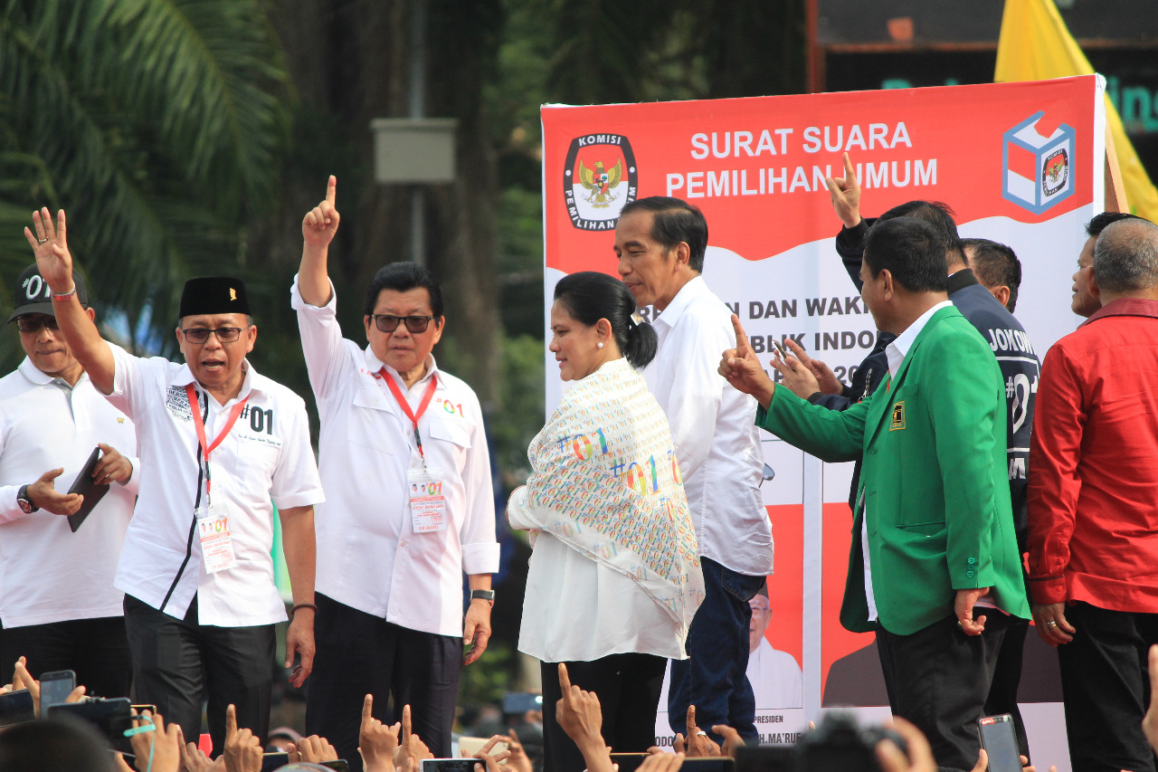 Dijanji Suara 80 Persen, Jokowi Minta Konstituen Kerja Keras