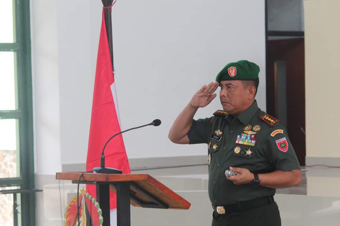 Danrem 142 Tatag Bacakan Amanat Pangdam XIV Hasanuddin Terkait Netralitas TNI