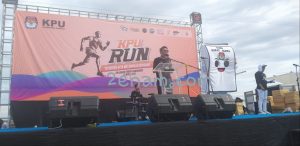 Tingkatkan Partisipasi Pemilih KPU Mamuju Gelar KPU Run