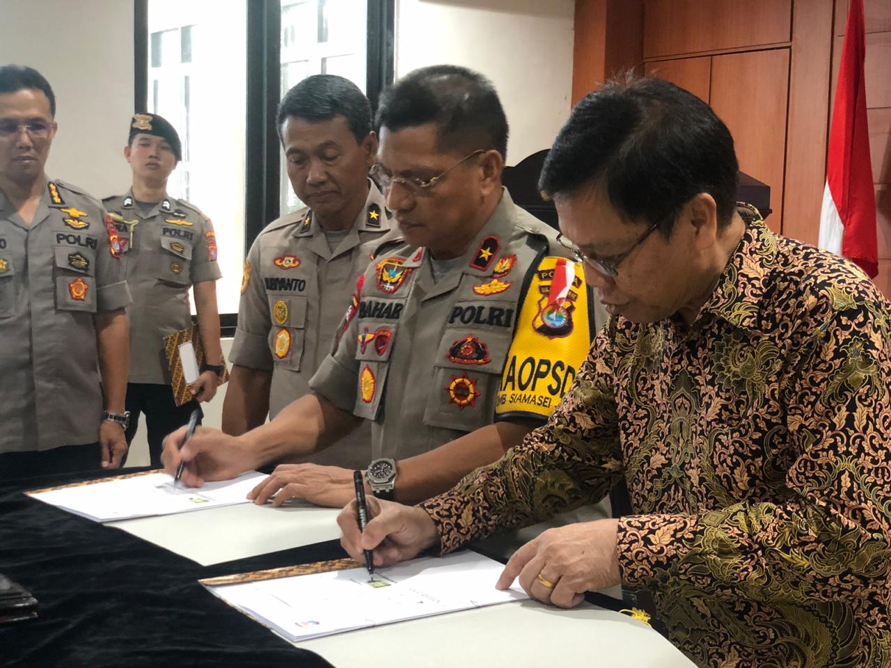 Polda Sulbar Taken Mou dengan Unsulbar