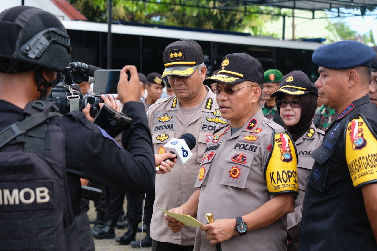 Kapolda Sulbar Tekankan Netralitas TNI-POLRI