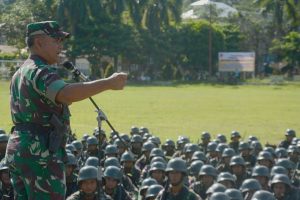 Pangdam XIV Hasanuddin Latihan Satgas Operasi Pengamanan Perbatasan RI-PNG