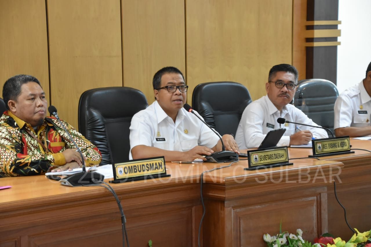 Pelayanan Publik Pemprov Sulbar Masuk Zona Merah