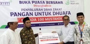 Bank Muamalat Mamuju Salurkan Zakat Ke 100 Mustahik